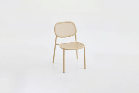 Nilo Dining Chair Armless Crema
