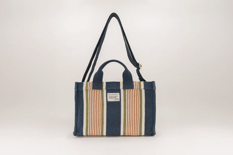 Mini Shopper Bag Pisa Navy Blue