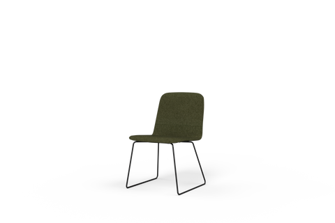 Ex-display - Mina Studio Chair Sled Olive