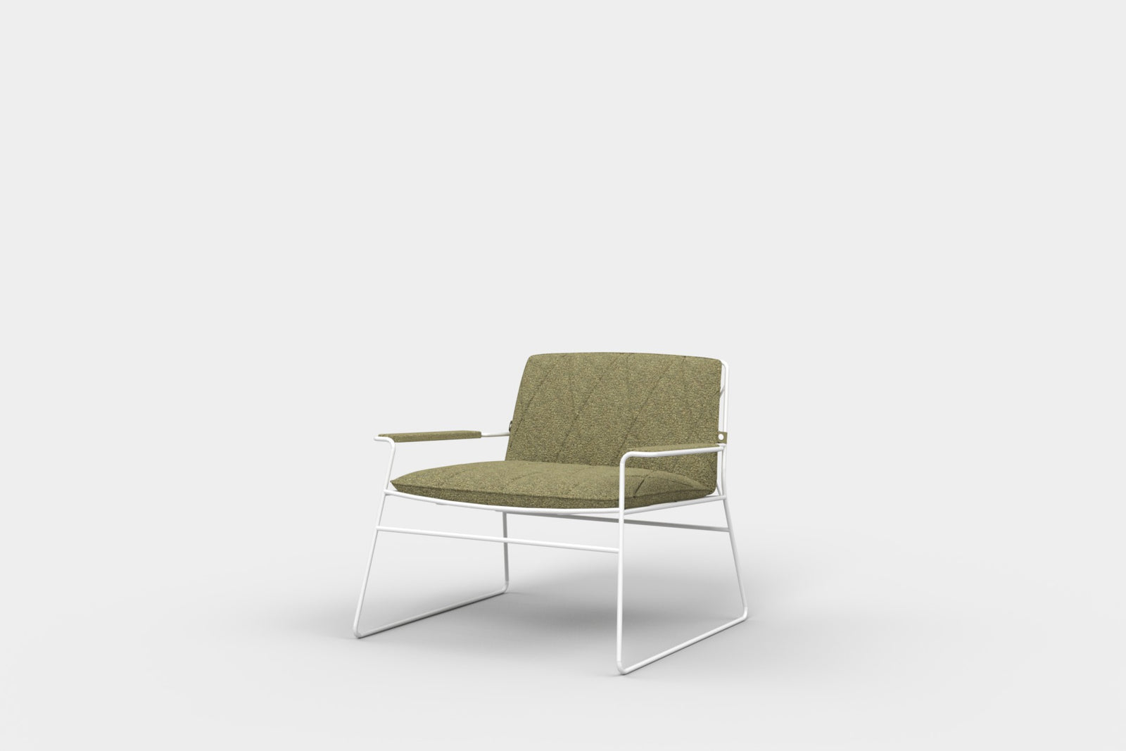 Ex-display - Seb Upholstered Armchair Shrub
