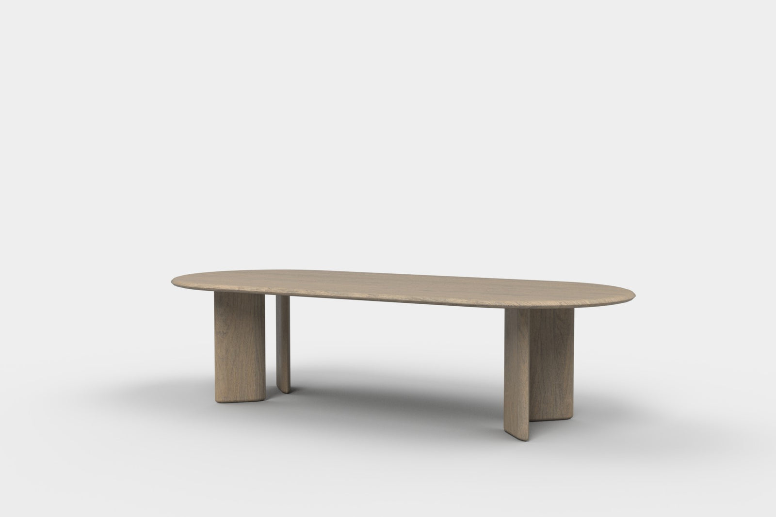 Ex-display - August Dining Table Pill 280 Smoke
