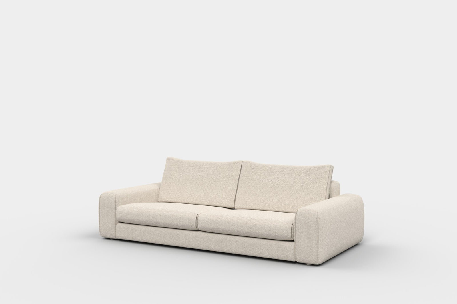 Ex-display - Hudson 3 Seater Sofa Linen