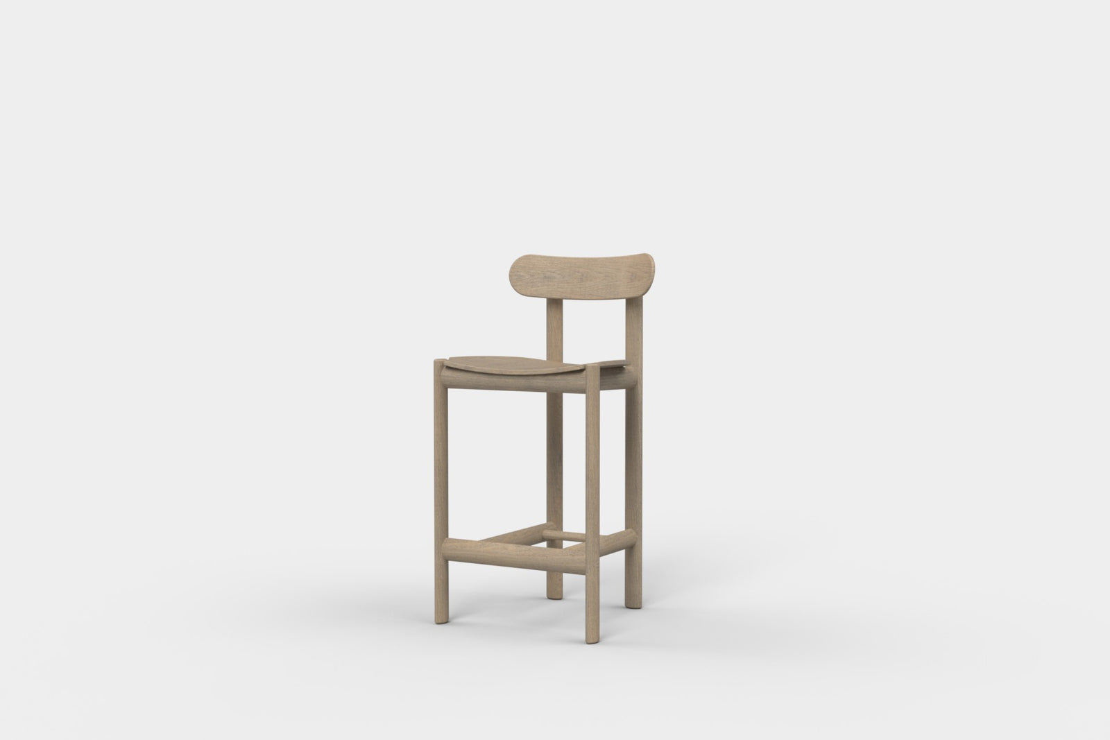 Ex-display - Rye Bar Stool Low Smoke