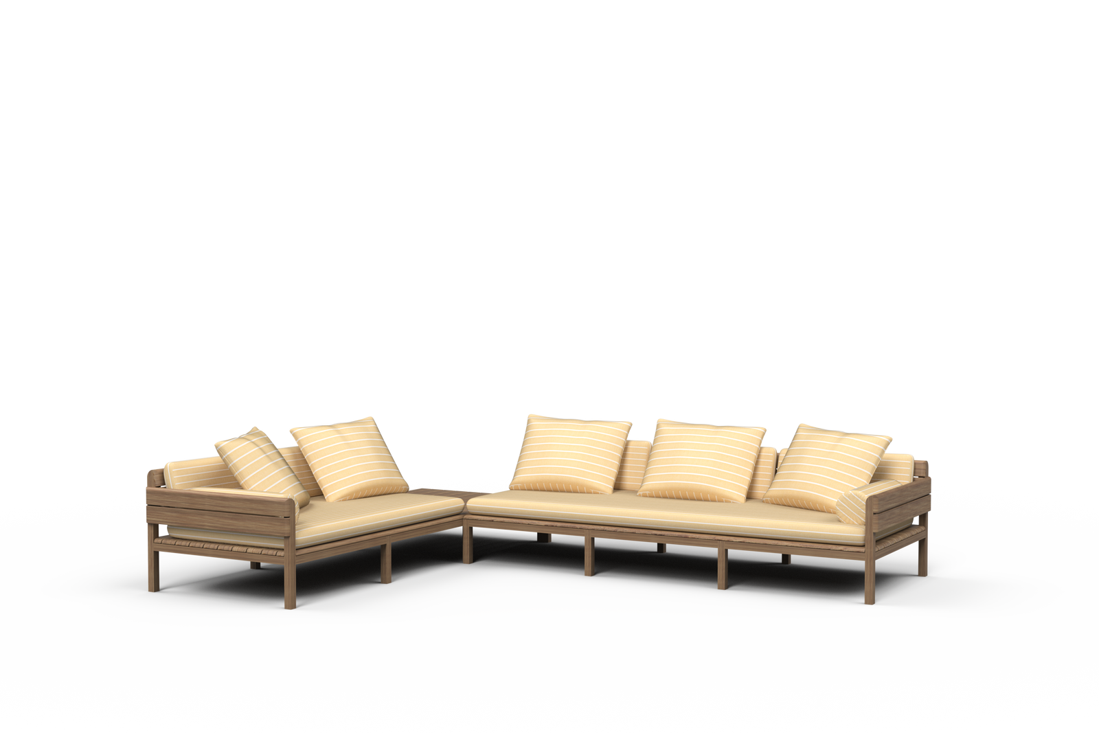 Ex-display - Izzy Outdoor Modular Sofa Stripe