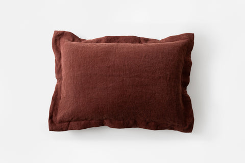 Duke Rectangle Cushion Mahogany