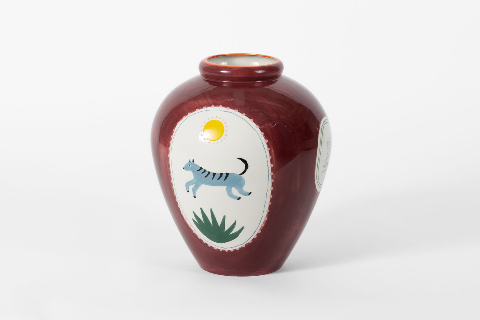 Safari Vase Mulberry