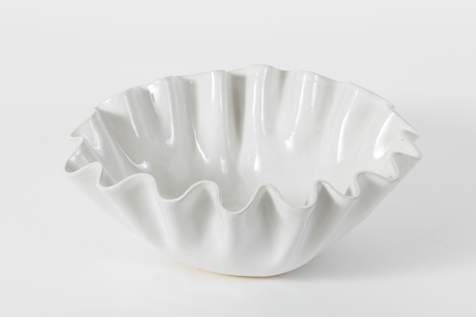 Maya Large Bowl White
