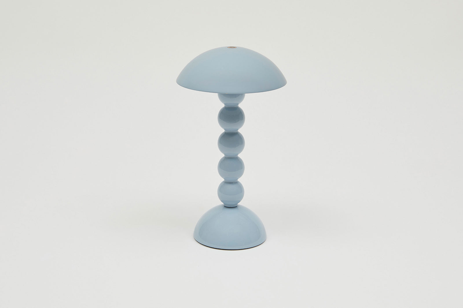 Bobbin Led Lamp Pale Denim Lacquer