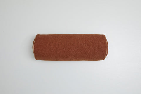Duke Pipe Bolster Cushion Cinnamon
