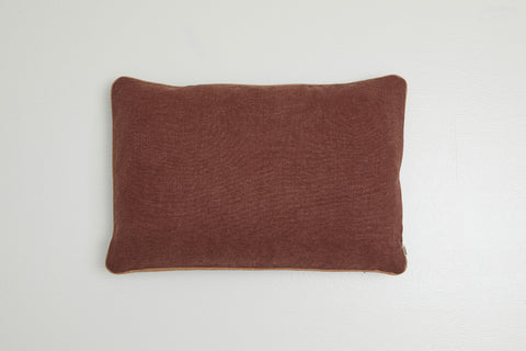 Duke Pipe Rectangle Cushion Mahogany