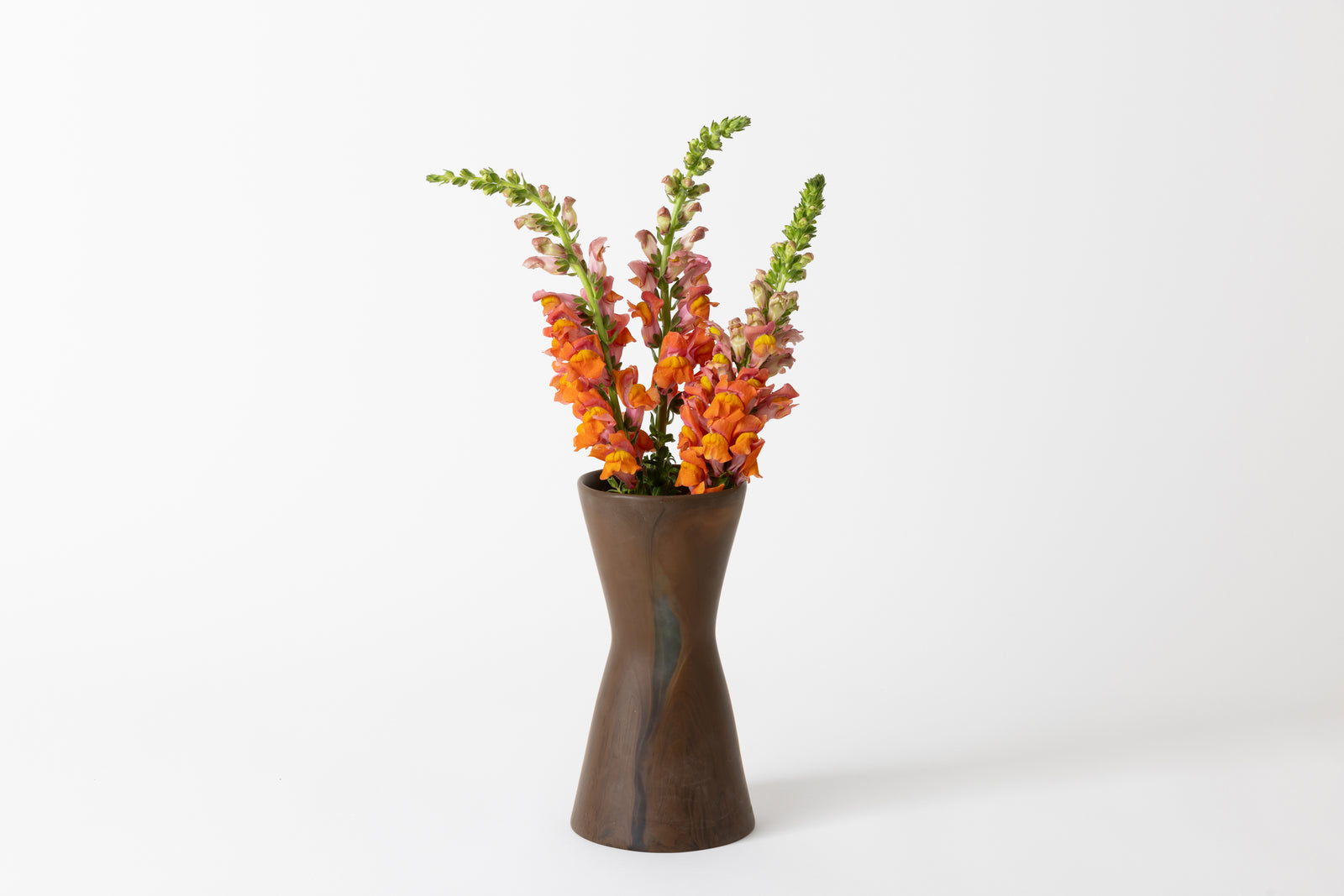 Bow Tall Vase Gingerbread