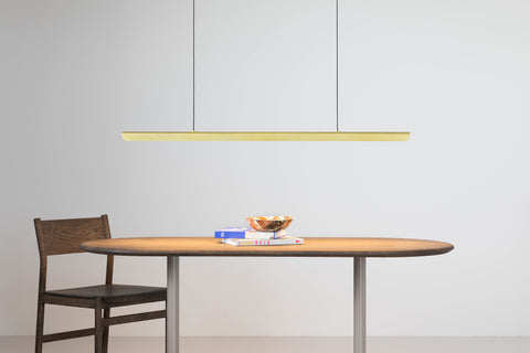 Louey Pendant Small Brass