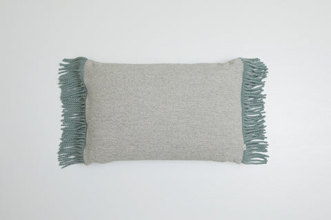 Luna Tassel Rectangle Cushion Artichoke