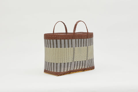 Mercado Large Bag Chocolate & Palm