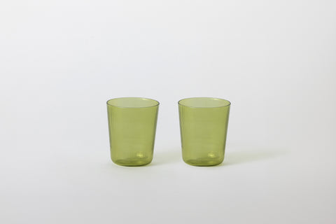 Luisa Acqua Tumbler Set Of 2 Rainette Green