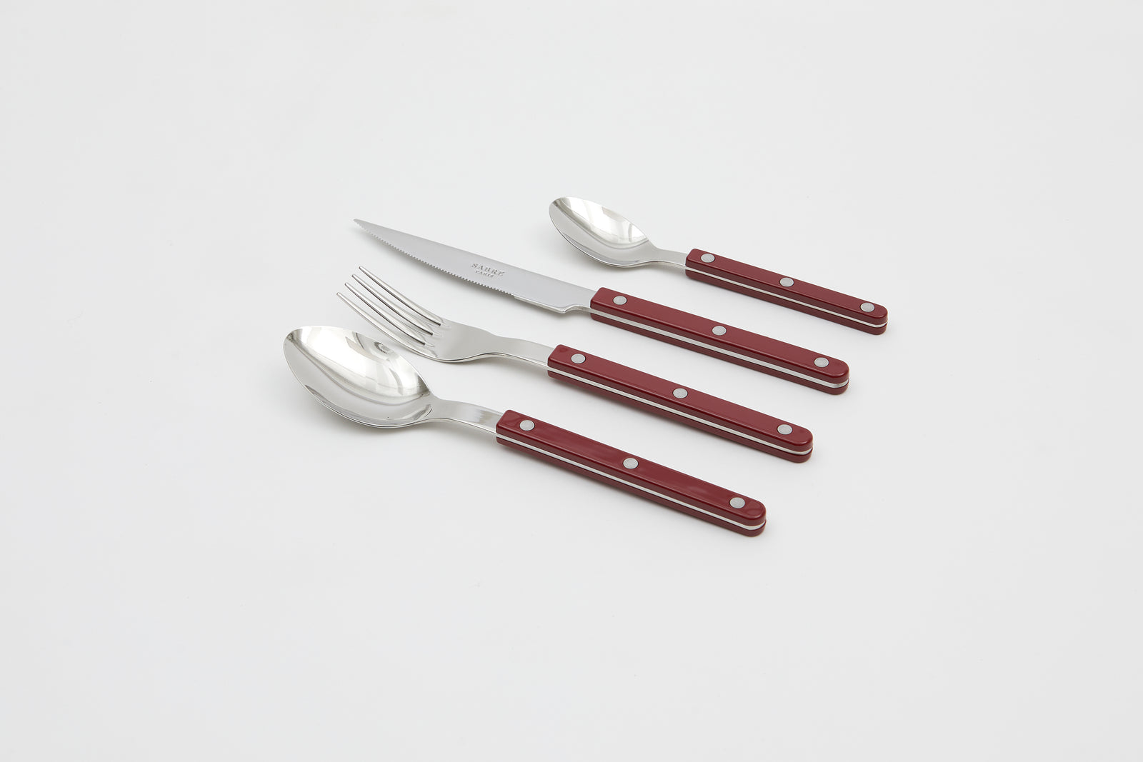 Bistrot 24pc Set Burgandy