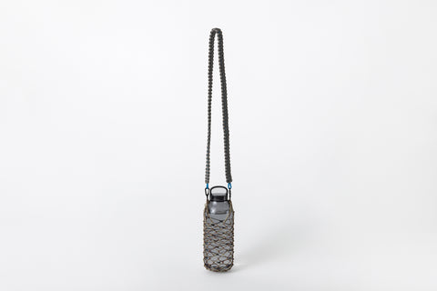 Sling Bottle Bag Cross Body Butter And Maroon