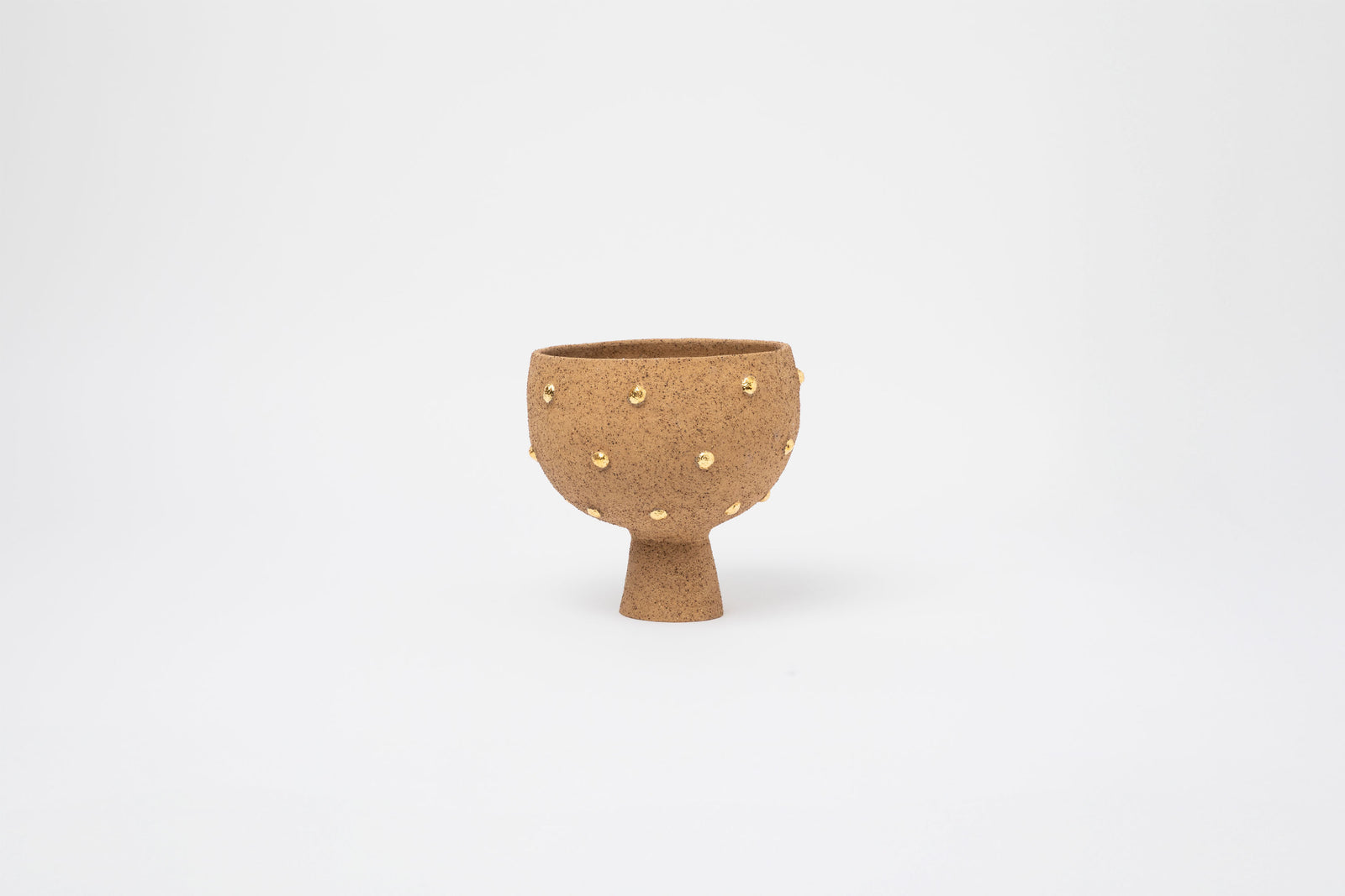 Gold Spot Vase Medium Natural