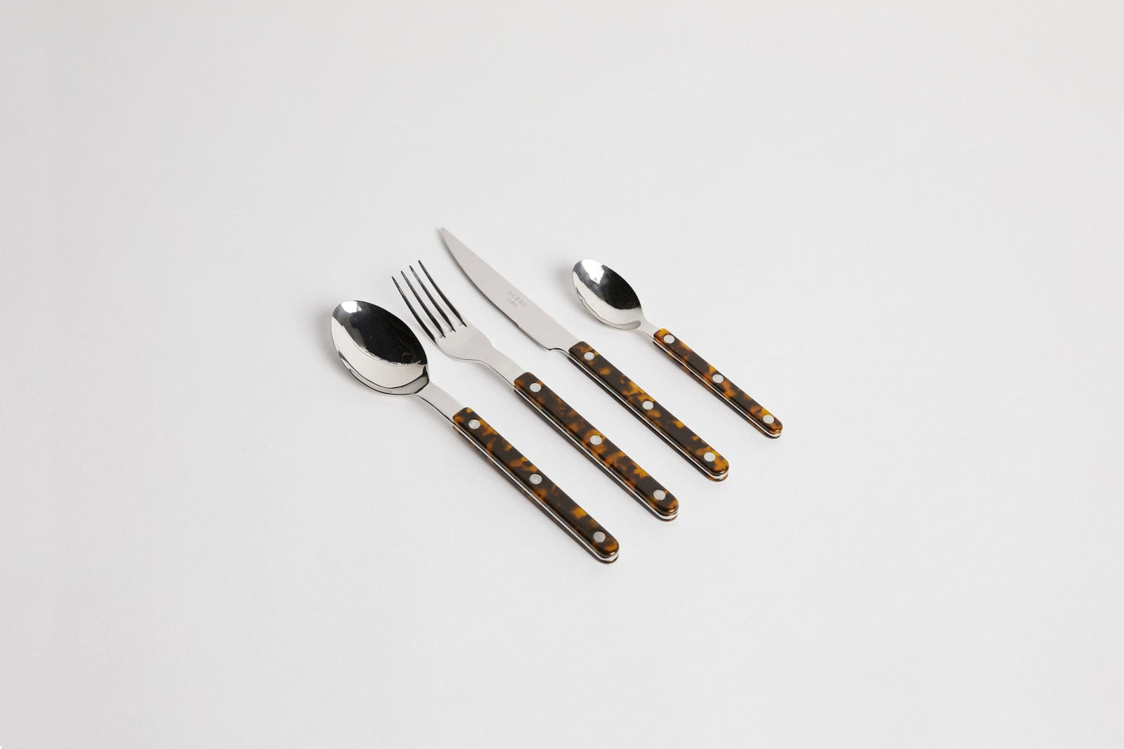 Bistrot Cutlery 24pc Set Tortoise | Jardan | Homeware