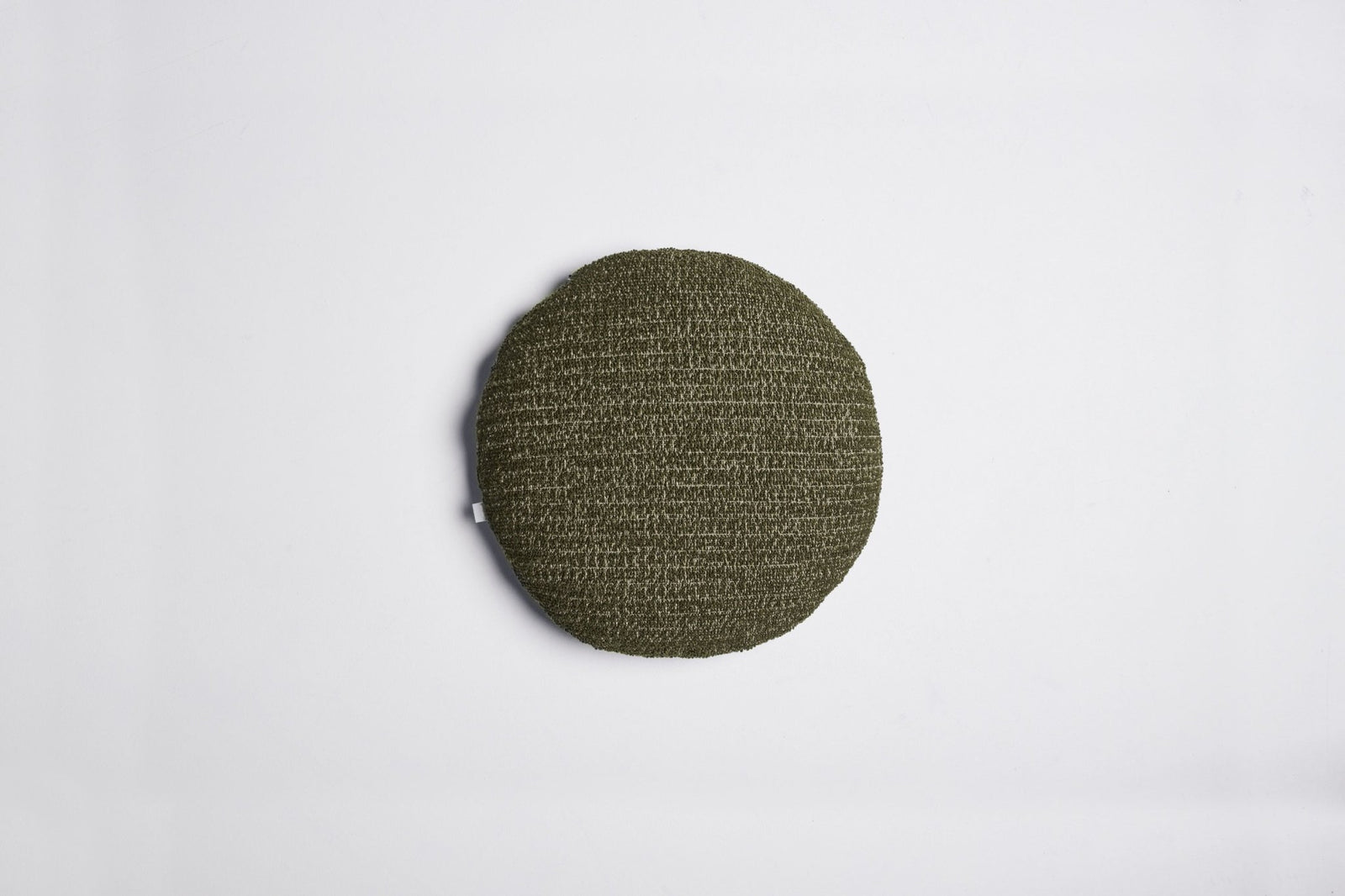 Bowie Round Cushion Sage Wool Round 50cm Sage