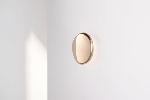 Goldie Wall Light Polished Bronze
