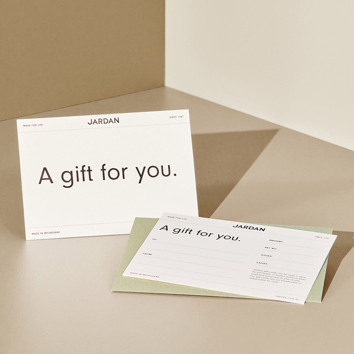 Physical Gift Card | Jardan | Gift Cards