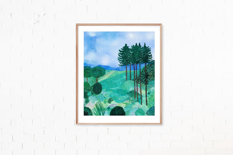 Sally Ross Landscape 2021 Prints 79 x 93cm Sally Ross