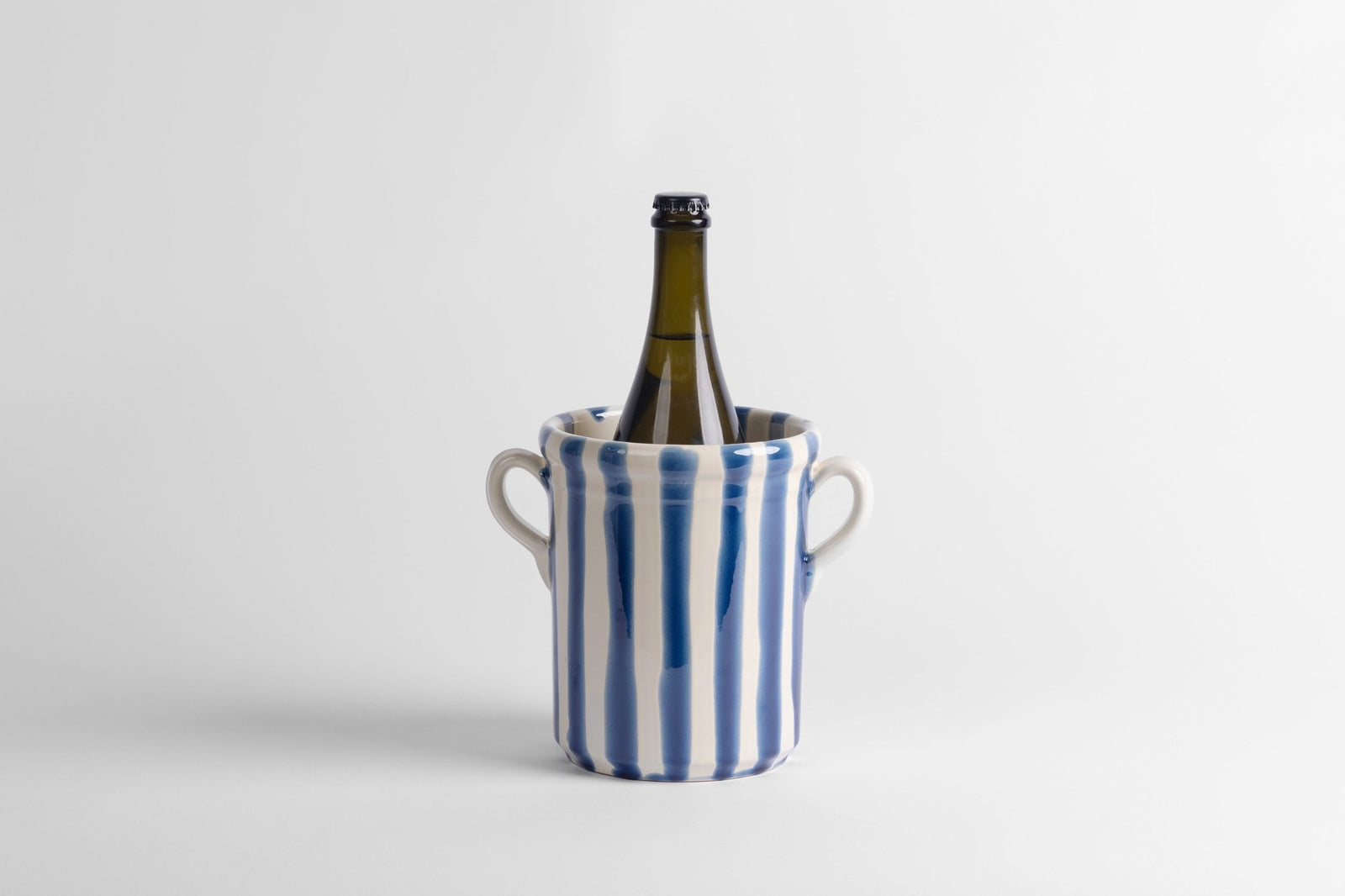 Wine Cooler Blue Stripe | Jardan | Homeware